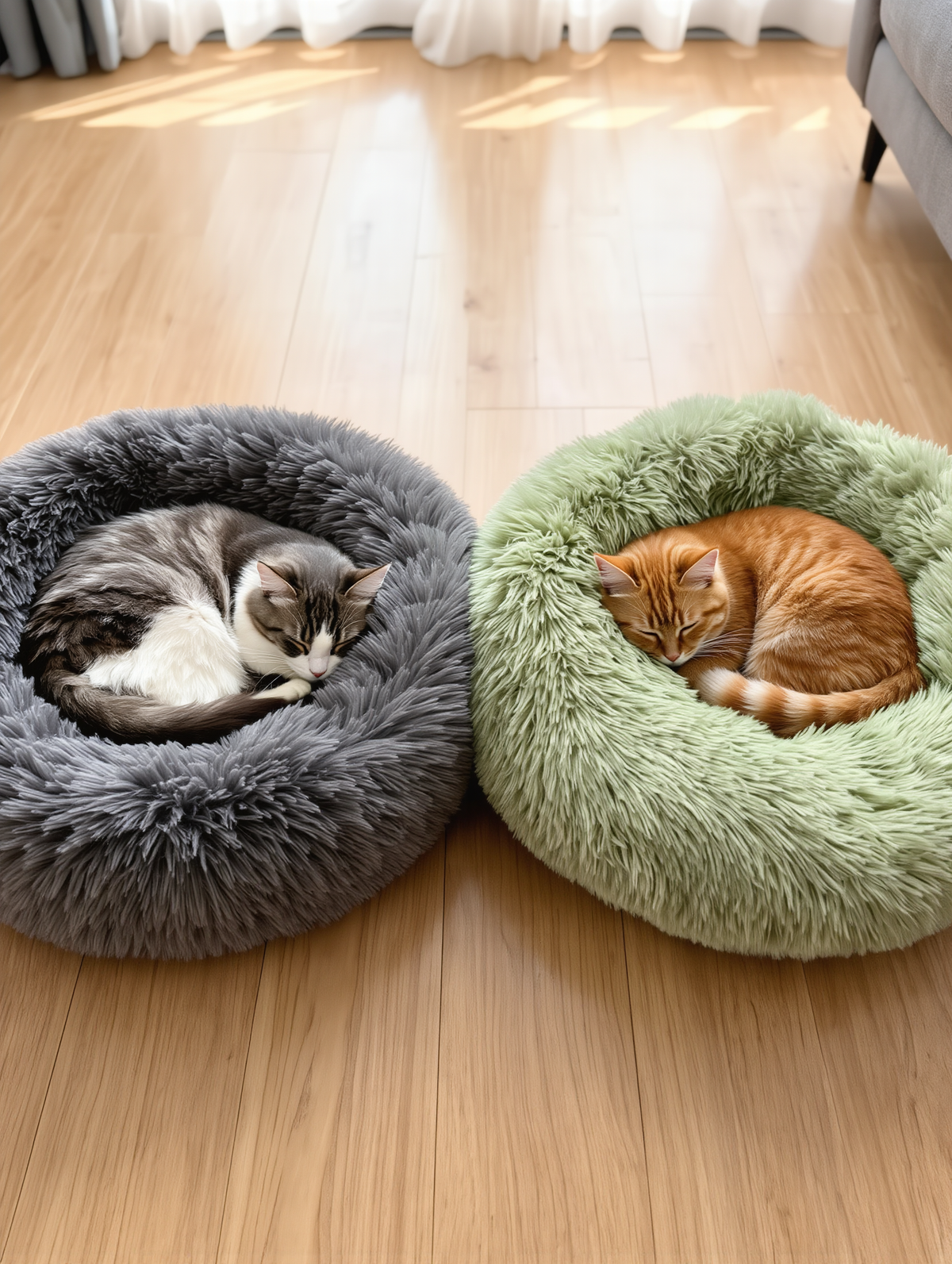 CalmWhiskers Ultra-Soft Cozy Sanctuary for Peaceful Sleep